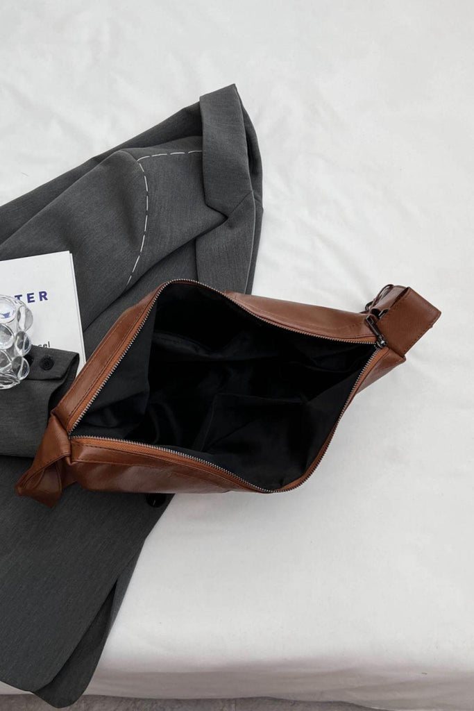PU Leather Sling Bag - Tropical Daze
